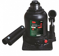 Домкрат гидравлический RF-TF0802 бутылочный с двумя штоками и клапаном 8т (выс.подъема 270-635мм)+ р